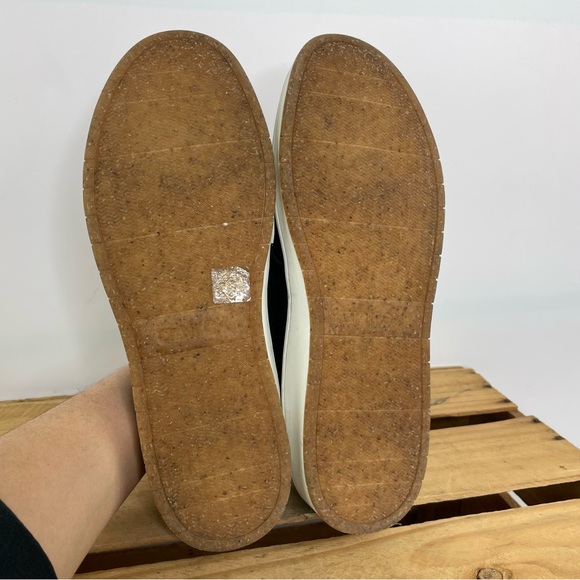 Aetrex Kenzie black animal print slip-on comfort sneakers size 10 - Picture 11 of 11